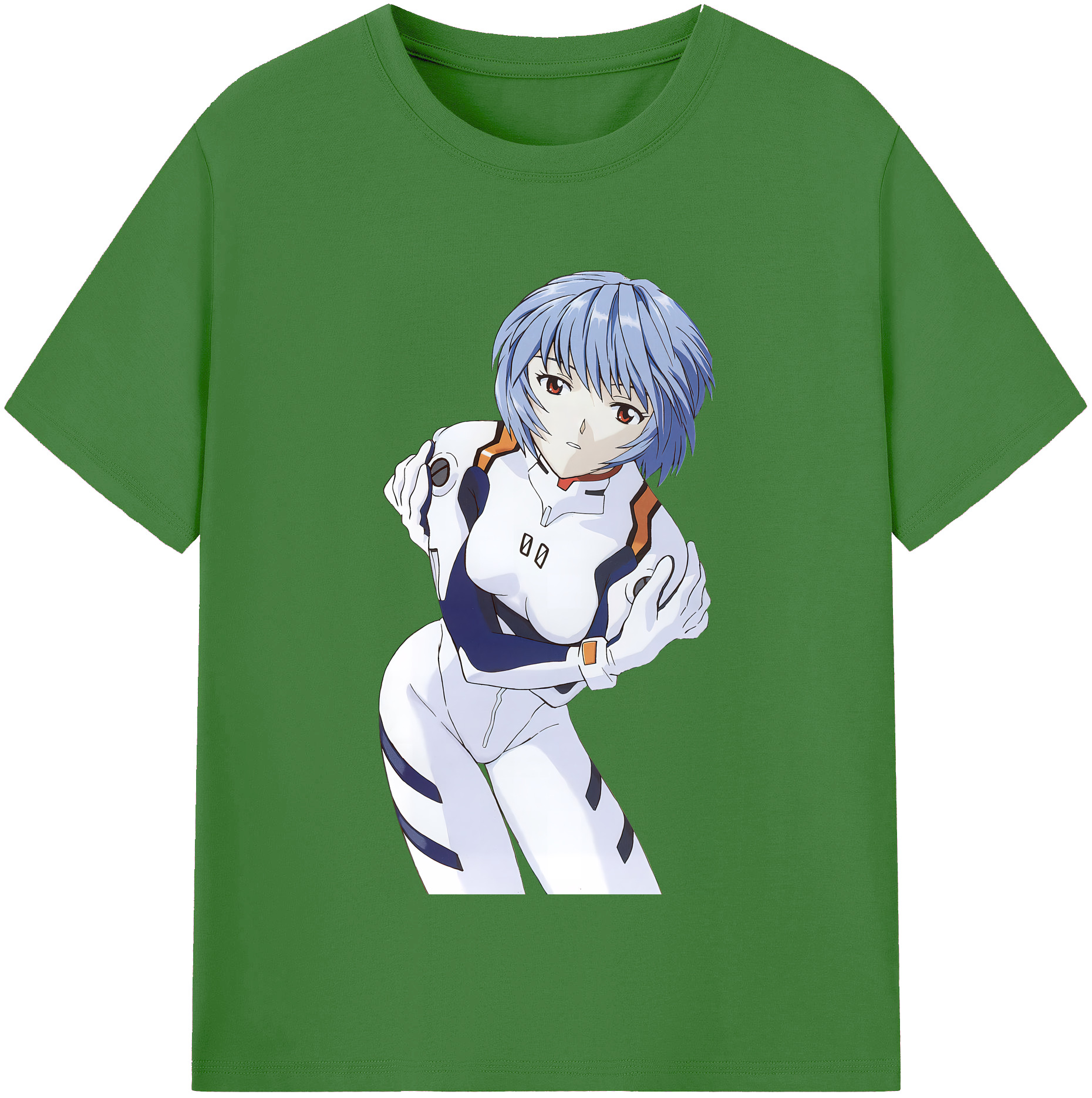 （画像用） EVA 新世紀エヴァンゲリオン レディースカジュアルプリントTシャツ（綿100％）